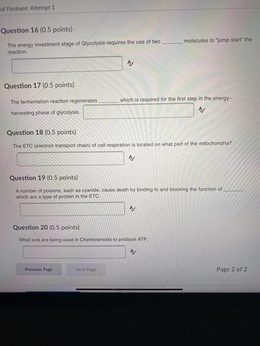 Solved Question 11 (0.5 points) Organisms that make their | Chegg.com