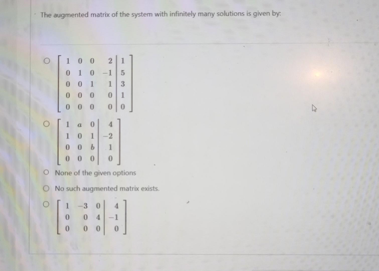 Solved Suppose That We Are Given Two Square Matrices A And B