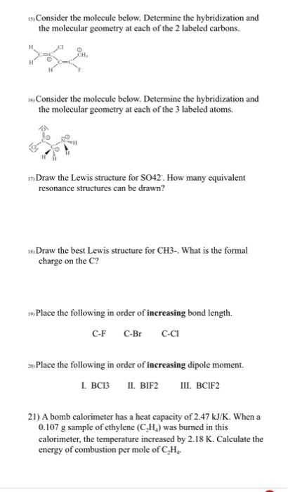 c2h2 molecular geometry