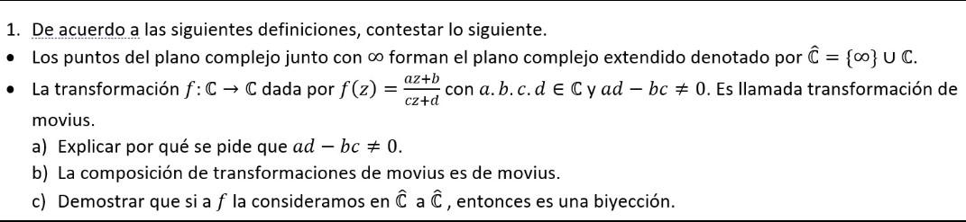 Solved Demostrar el inciso b) explicar el insiso a) y | Chegg.com