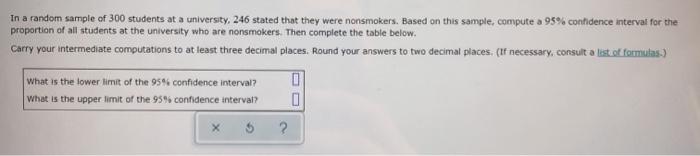 Solved In a random sample of 300 students at a university, | Chegg.com