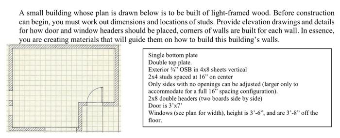 Solved 1. A wall has 25 2x4x8' studs and 6 4x8 sheets of V2