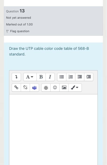 Solved Question 13 Not yet answered Marked out of 1.00 P | Chegg.com