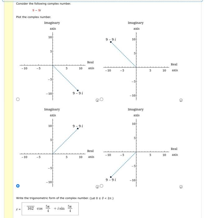 Solved 9−9i | Chegg.com