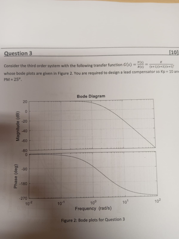 Question 3[10]Consider the third order system with | Chegg.com