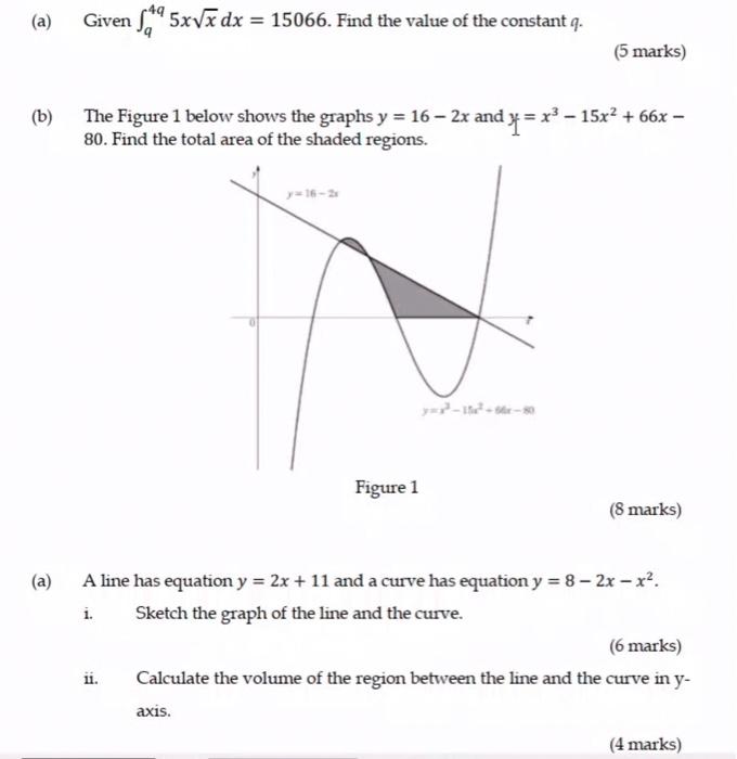 Solved A 18 49 5xv Dx Find The Value Of The Chegg Com