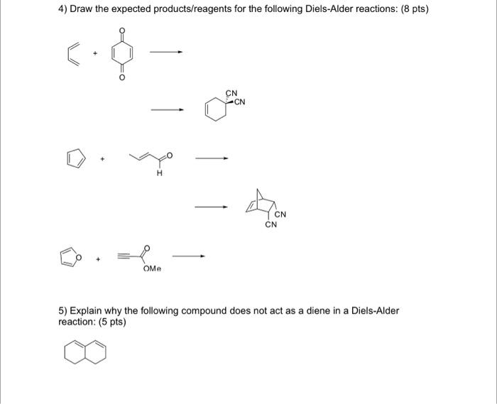 Solved M3 Data Sheet for Diels-Alder Reaction Xylenes Heat - | Chegg.com