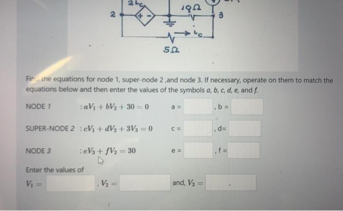 Solved ( 20 ) NODE - VOLTAGE ANALYSIS Analyze the network | Chegg.com