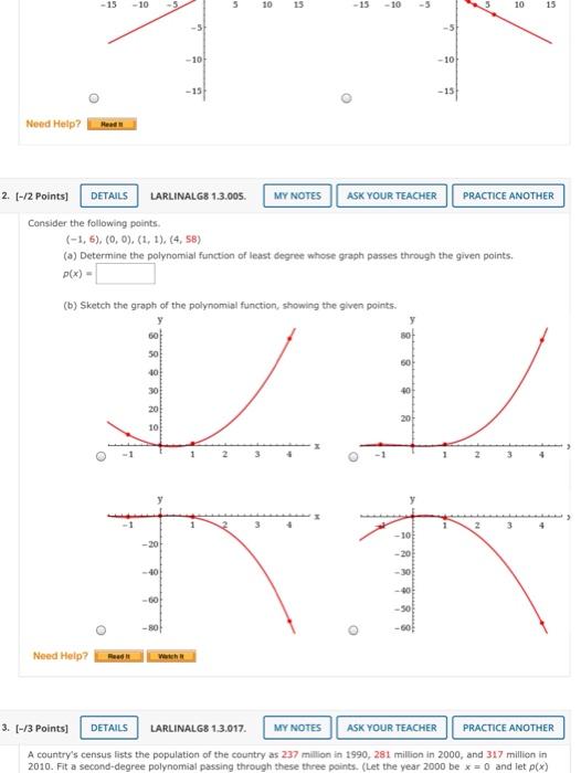 Solved -15 -10 5 10 15 - 15 - 10 -5 10 15 -5 -5 -10 - 10 | Chegg.com