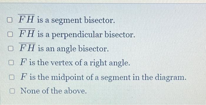 Solved Which of the following statements must be true based | Chegg.com