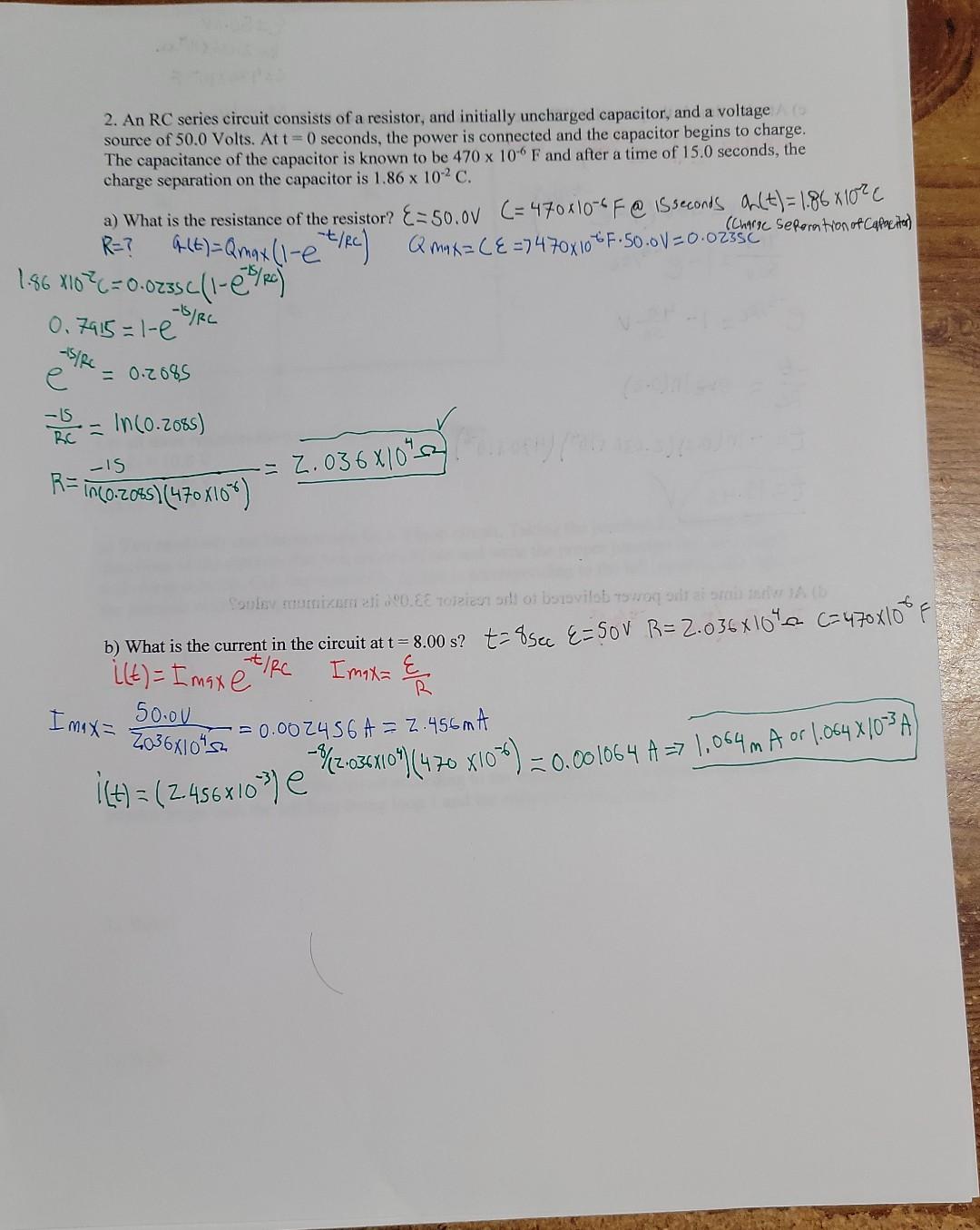 Solved only need part D. I already solved part A-c answer | Chegg.com