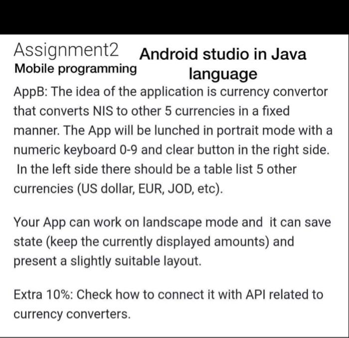 coursera java for android assignment answers