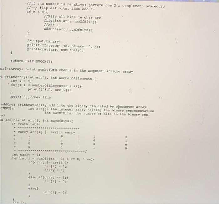 Solved Decimal to Binary Converter Write a C program to | Chegg.com