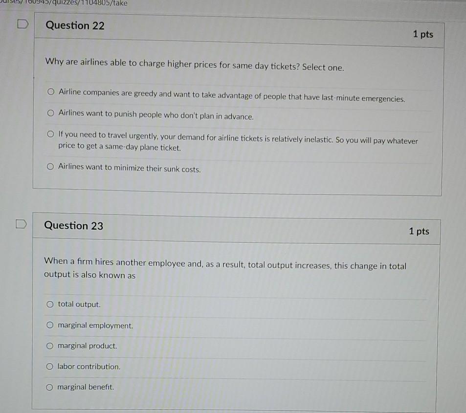 Solved D Question 20 1 pts Which one of the following is NOT | Chegg.com