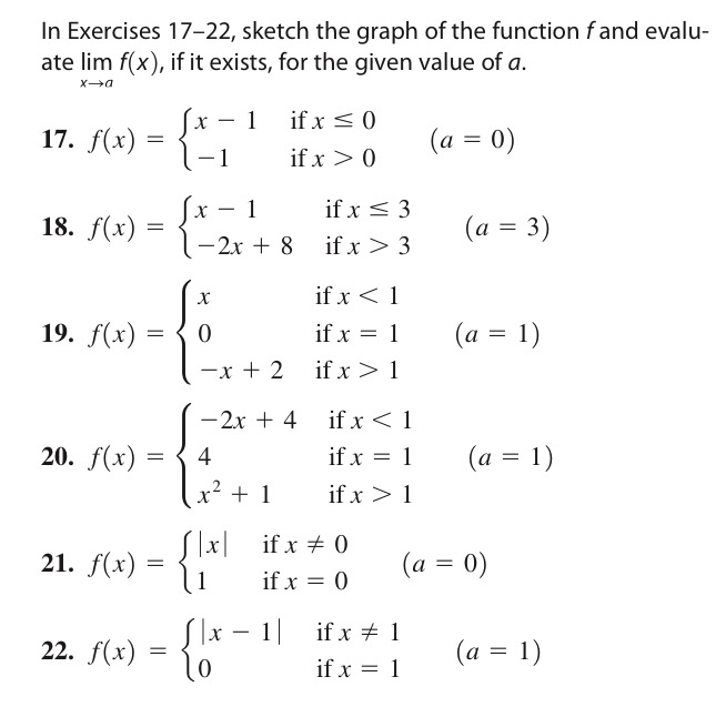 Solved In Exercises 17-22, sketch the graph of the function | Chegg.com
