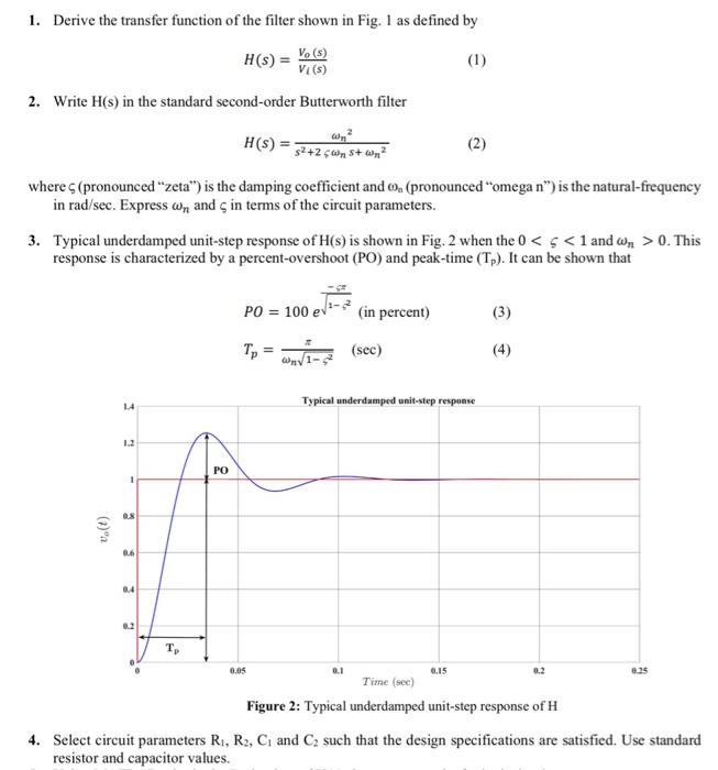 Solved Design, build and test a low-pass filter circuit Circuit Diagram