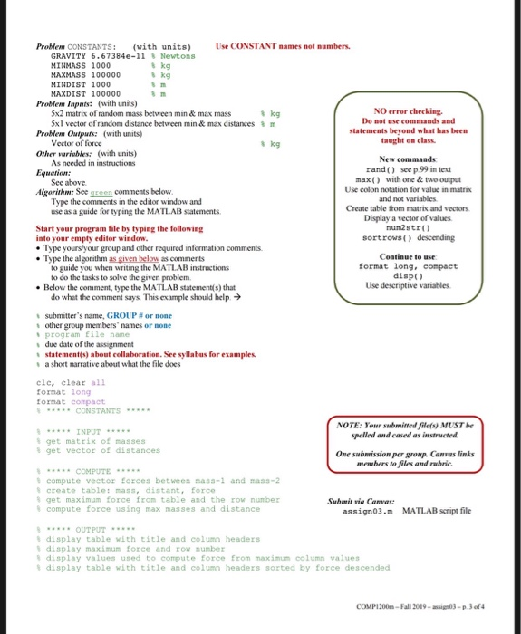 Solved Read all instructions before beginning your work. Chegg