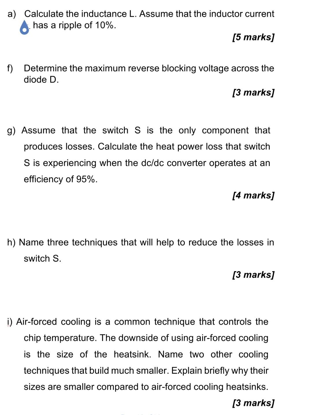 Solved Question 2 Figure 5 Shows A Step-down Dc/dc | Chegg.com