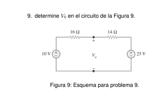 Solved Determine V0 ﻿en El Circuito De La Figura 9.figura 9: 