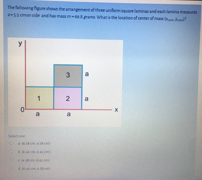 Solved The following figure shows the arrangement of three | Chegg.com