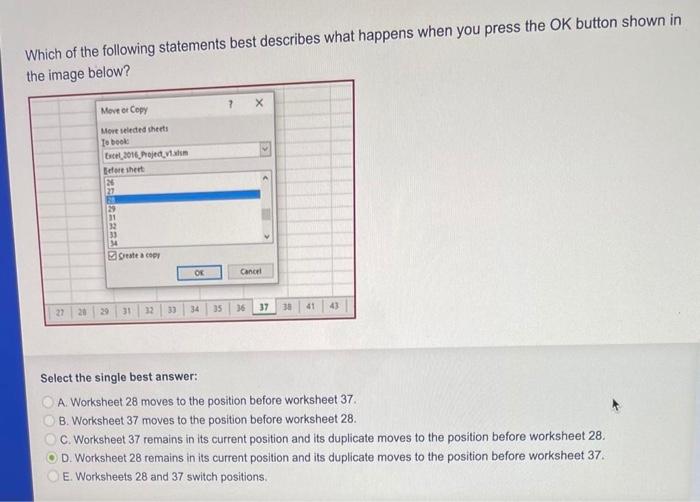 Solved The new PivotTable feature, highlighted in red in the | Chegg.com
