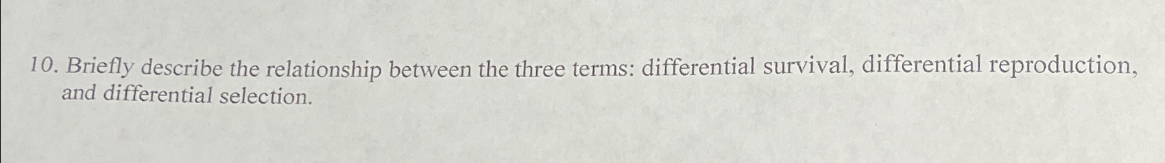 Solved Briefly describe the relationship between the three | Chegg.com