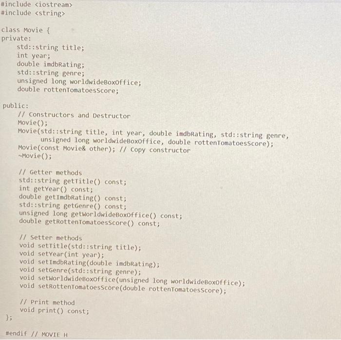 Solved can you please complete and implement the functions | Chegg.com