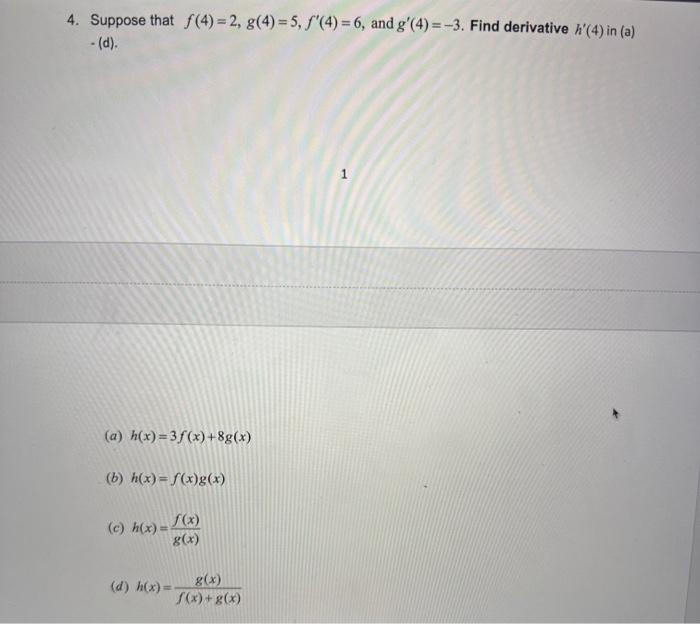 3 G 4 5 Answer