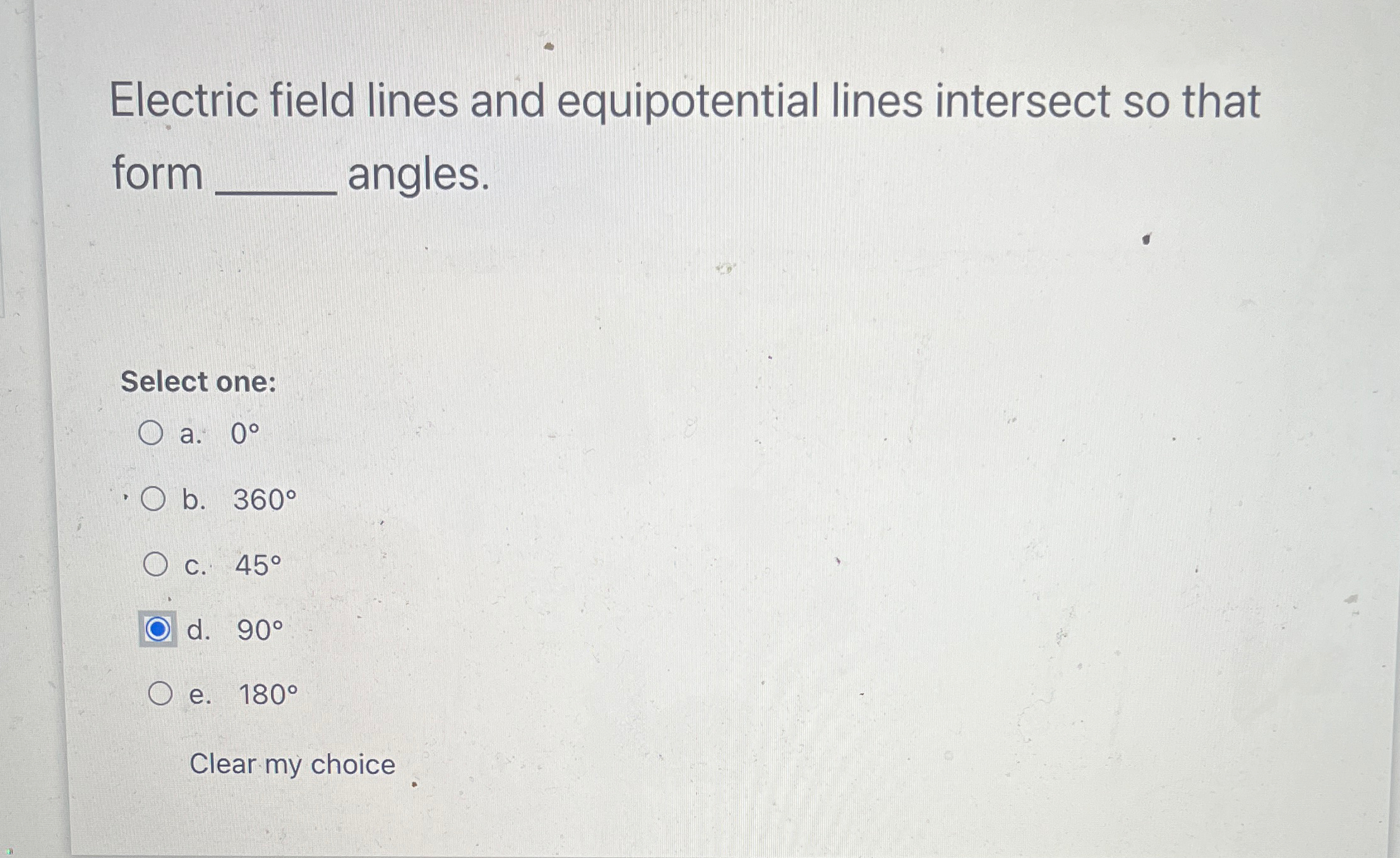Solved Electric field lines and equipotential lines | Chegg.com