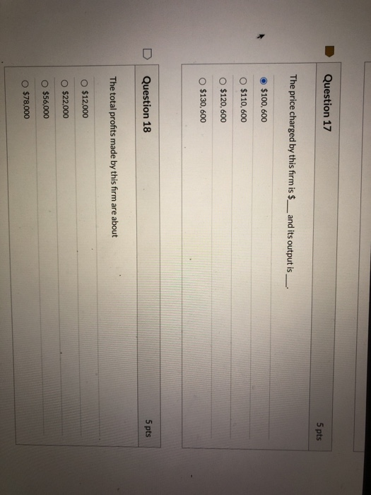 Solved Question 16 Use the following graph to answer | Chegg.com