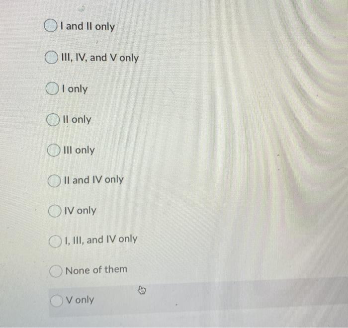 Solved Question 11 (1 point) All of the following EXCEPT are | Chegg.com