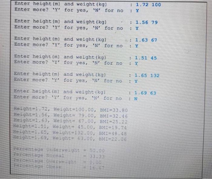 Solved Write a program that calculates the multiple body | Chegg.com