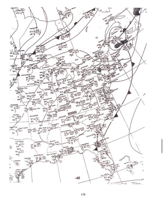 9. What wind direction and speed will take place at | Chegg.com