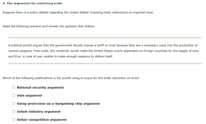 solved-4-the-arguments-for-restricting-trade-suppose-there-chegg