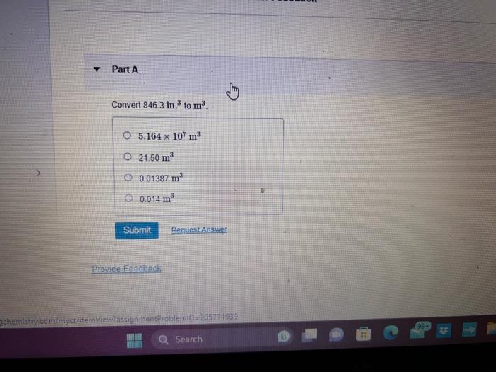 solved-part-a-convert-846-3-in-3-to-m3-5-164-107-m3-21-50-chegg