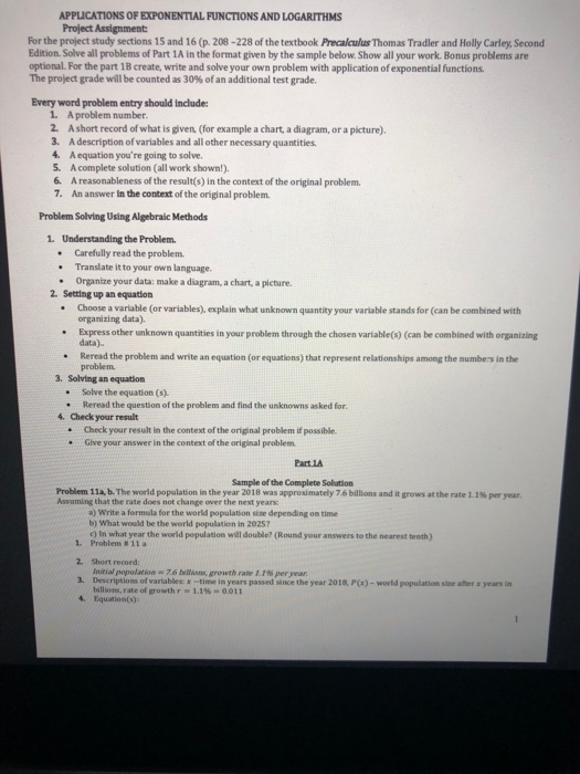 Solved Applications Of Exponential Functions And Logarithms Chegg Solved Applications Of Exponential Functions And Logarithms Chegg