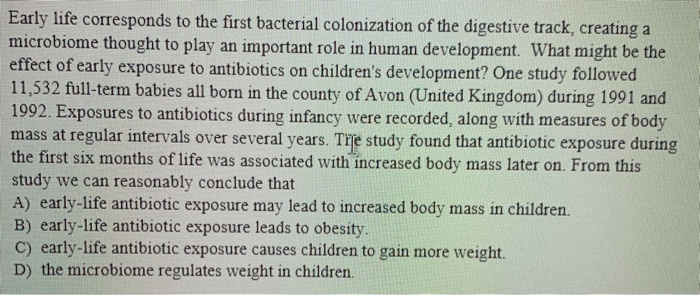 Solved Early life corresponds to the first bacterial | Chegg.com