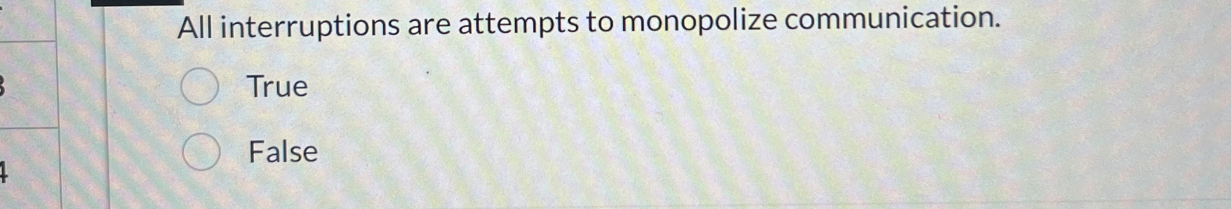 Solved All interruptions are attempts to monopolize | Chegg.com