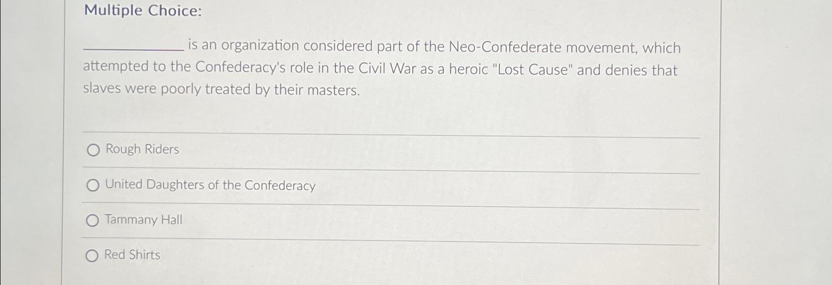 Solved Multiple Choice:is an organization considered part of | Chegg.com