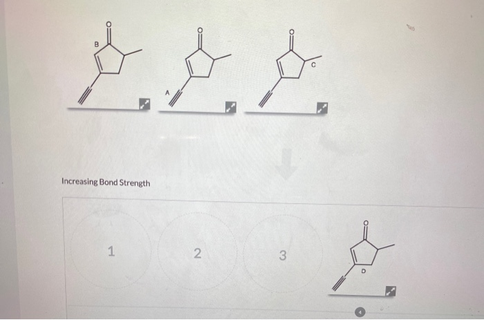 Solved Rank The Following C-C Sigma Bonds (A, B, C, And D) | Chegg.com