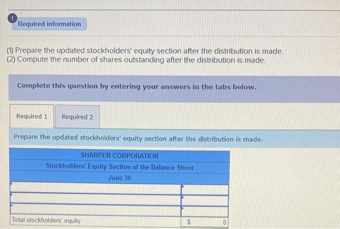 Solved The Stockholders Equity Section Of Jun Company's | Chegg.com