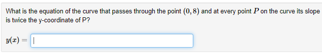 Solved What is the equation of the curve that passes through | Chegg.com