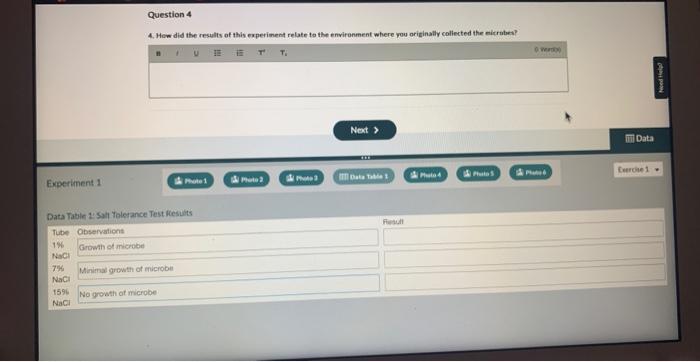 Solved 4. How did the results of this experiment relate to | Chegg.com