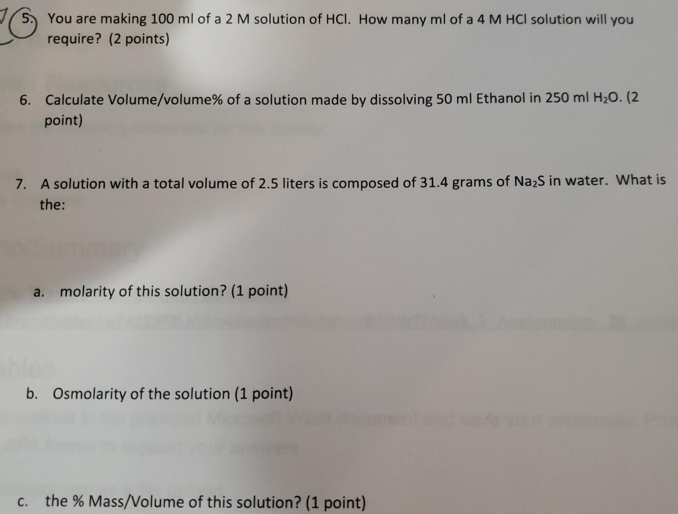 4 m hcl solution