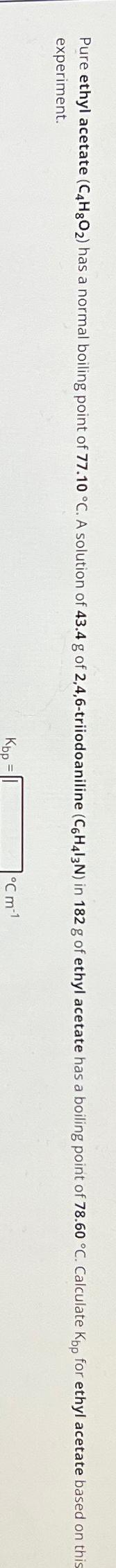 Solved experiment. | Chegg.com