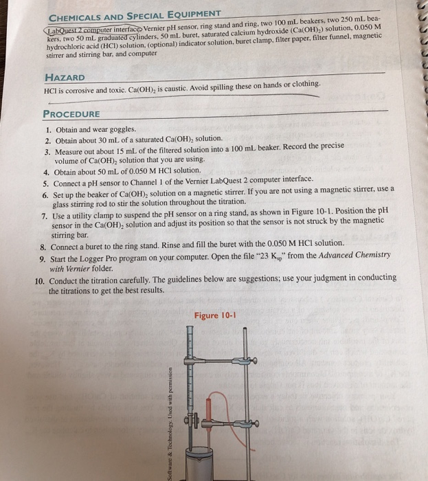 1 Calculate The Oh From The Results Of Your Chegg 1 Calculate The Oh From The Results Of Your Chegg