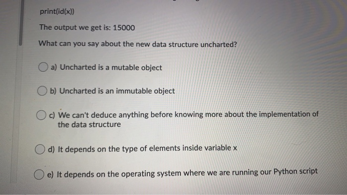 Solved Assume that we have designed a new data structure in | Chegg.com