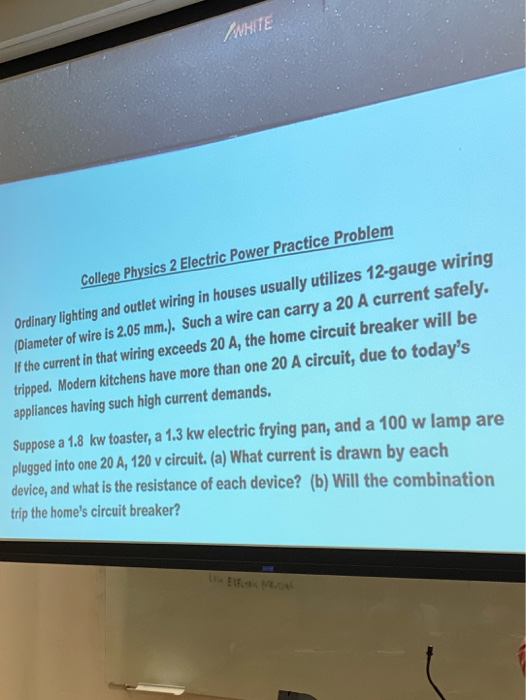Solved White College Physics 2 Electric Practice Pr White College Physics 2 Electric