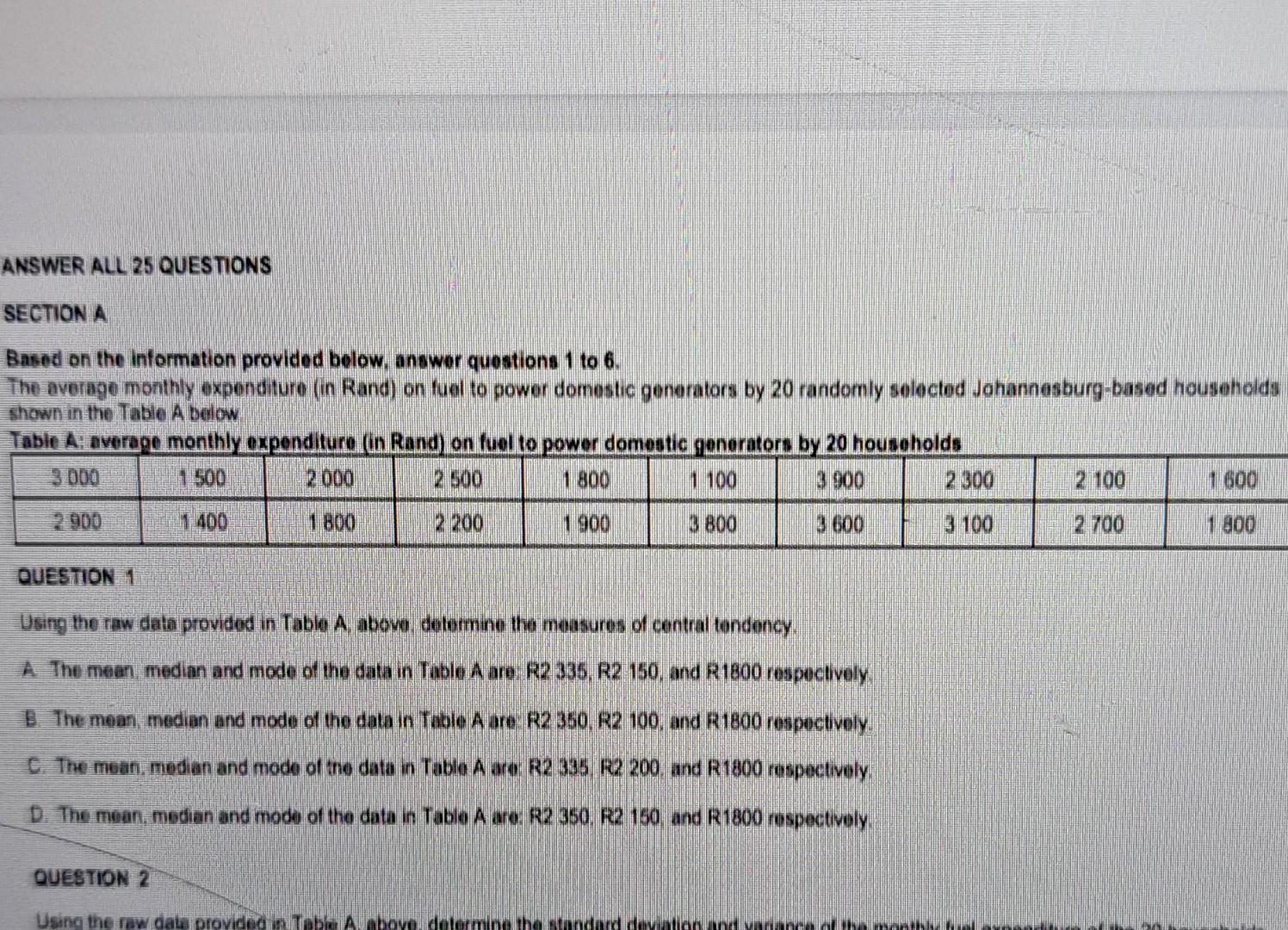 Solved Based on the information provided below, answor | Chegg.com