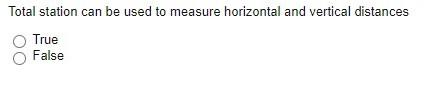 Solved Total station can be used to measure horizontal and | Chegg.com